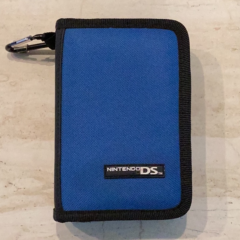 Nintendo Ds Carrying Case For Ds Lite Console & Games Blue